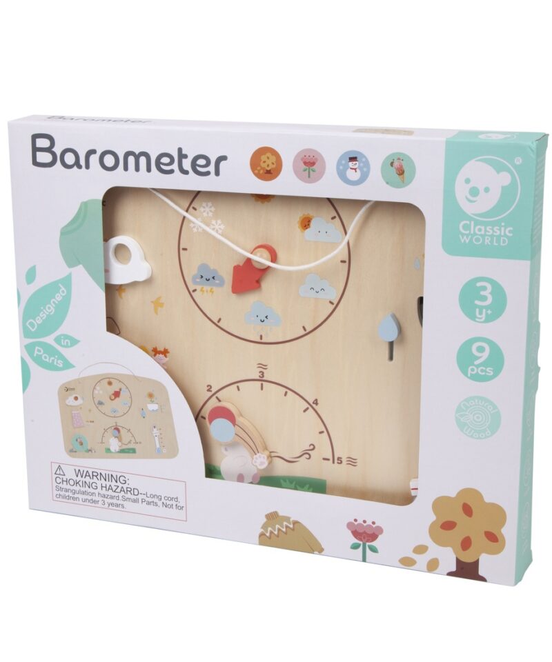 Õppelaud ilmastikunähtuste tundmaõppimiseks