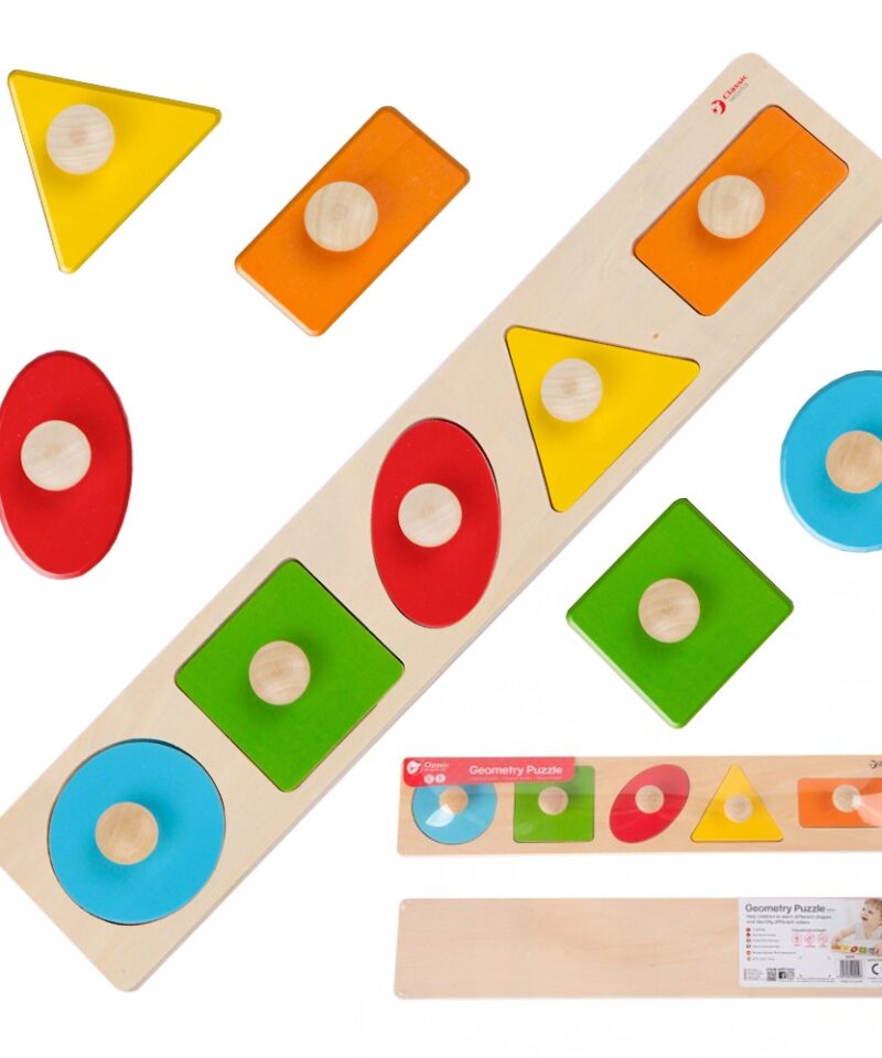 Puidust Montessori pusle lastele arendamiseks