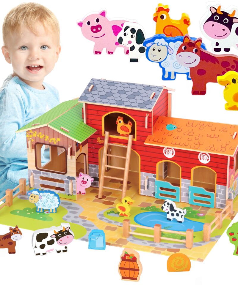 Loomade Talukomplekt koos talli ja lautaga