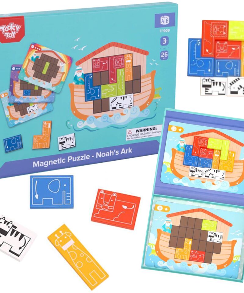 Magnetiline mõistatusmäng lastele pusletükid