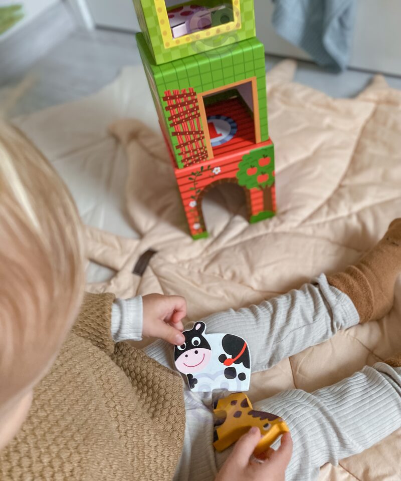 Hariv klotsikomplekt loovuse arendamiseks