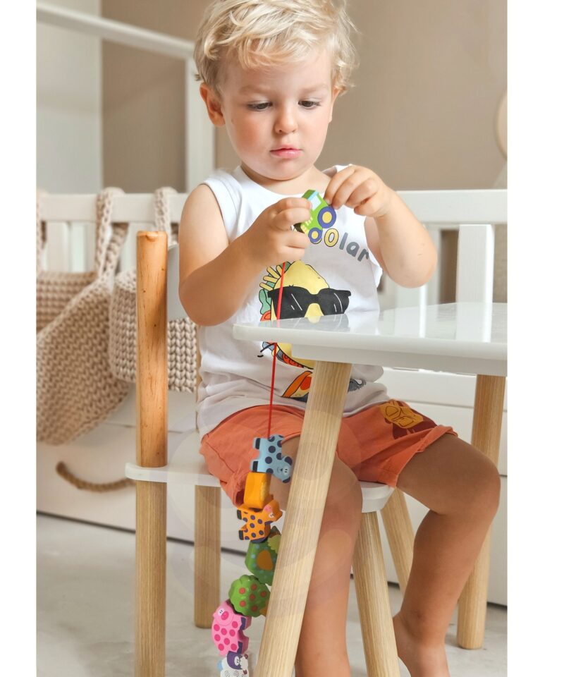 Looduslikust puidust lõimekomplekt