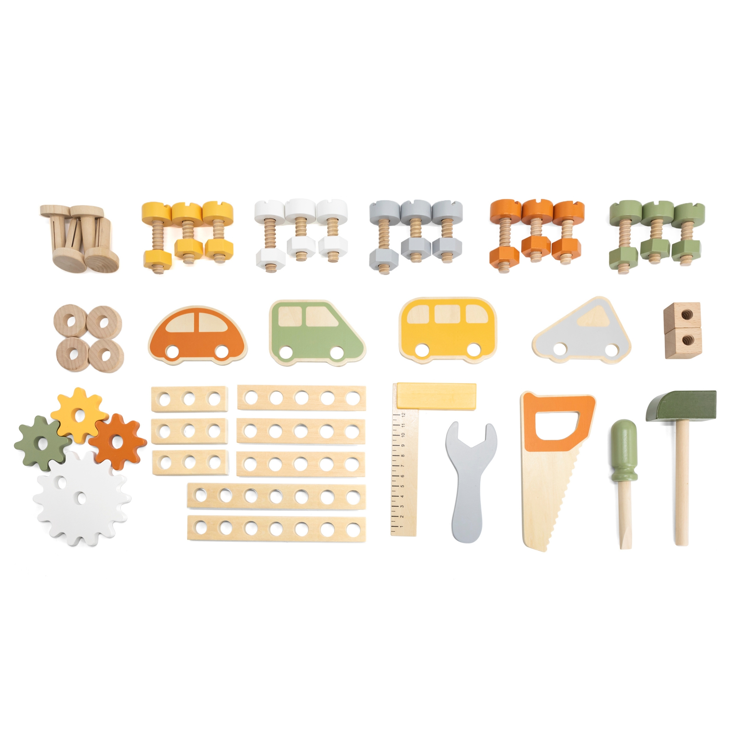 Sisaldab töölauda ja tööriistu