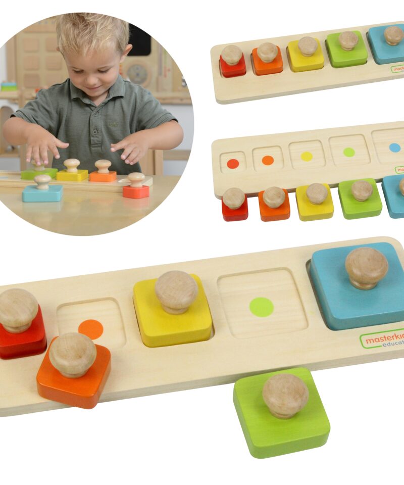 Hariduslik puidust pusle lastele