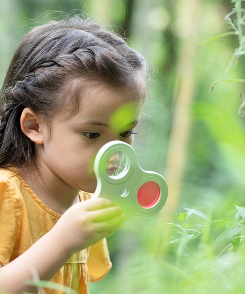 Ohutu ja looduslik mikroskoop lastele