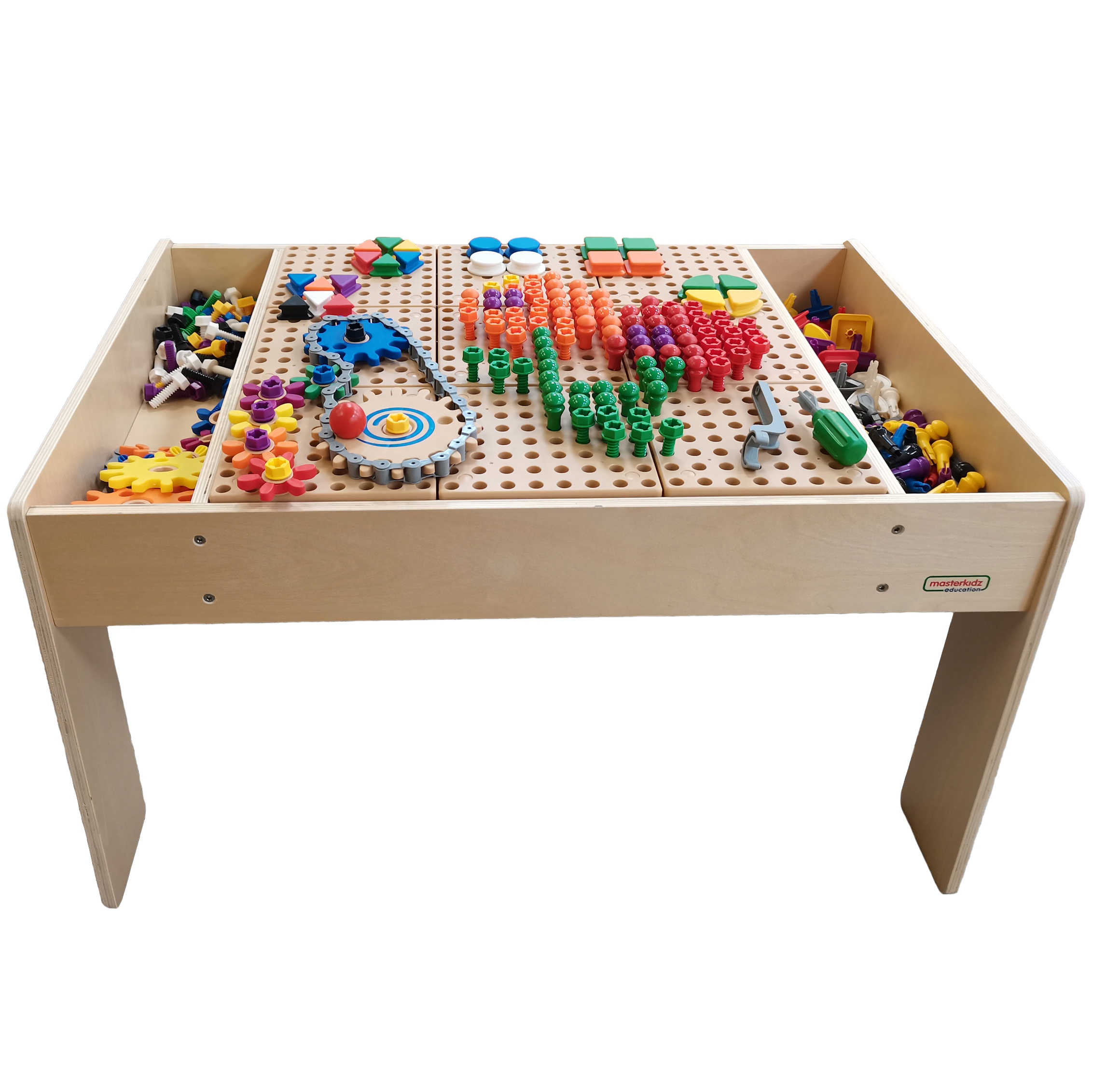 Laste mängulaud hoiukastidega