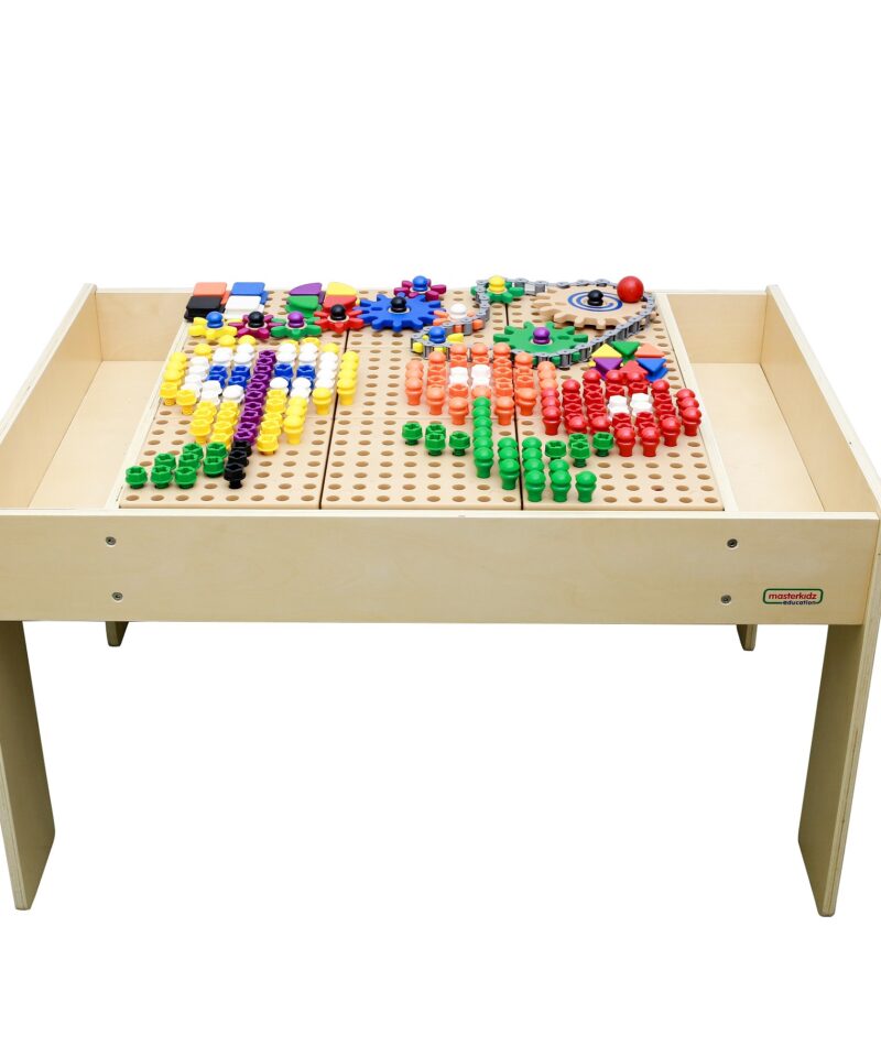 Laste mängulaud hoiukastidega