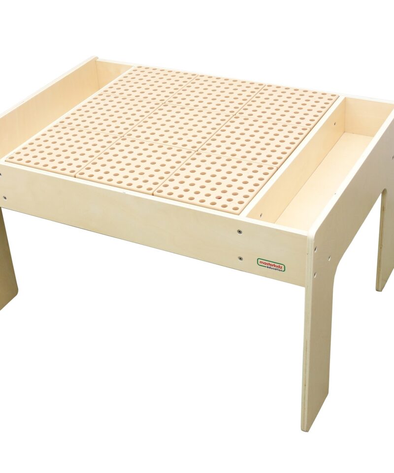 Laste mängulaud hoiukastidega