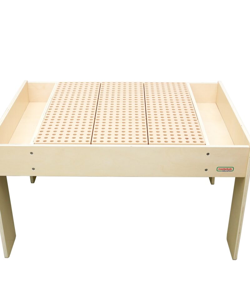 Laste mängulaud hoiukastidega