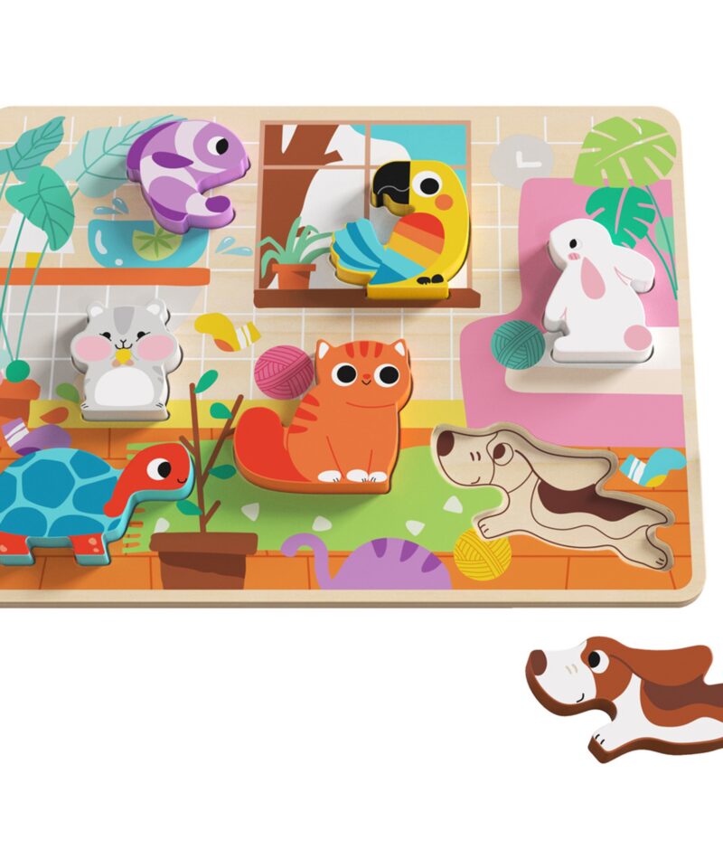 Arendavad loomapildid puidust