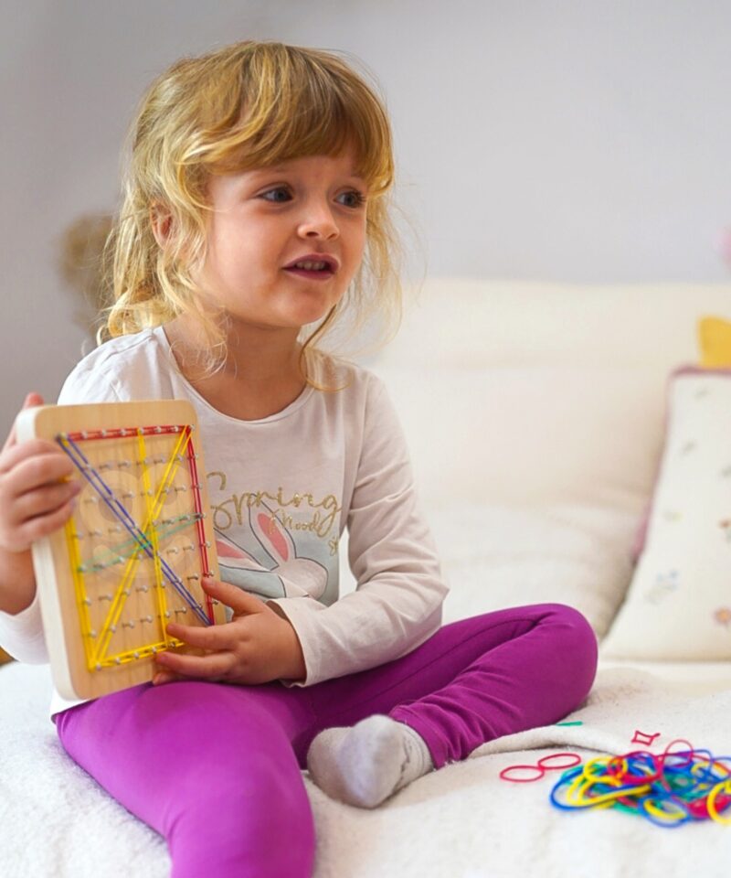 Värvilised kummid ja mustrid lastele