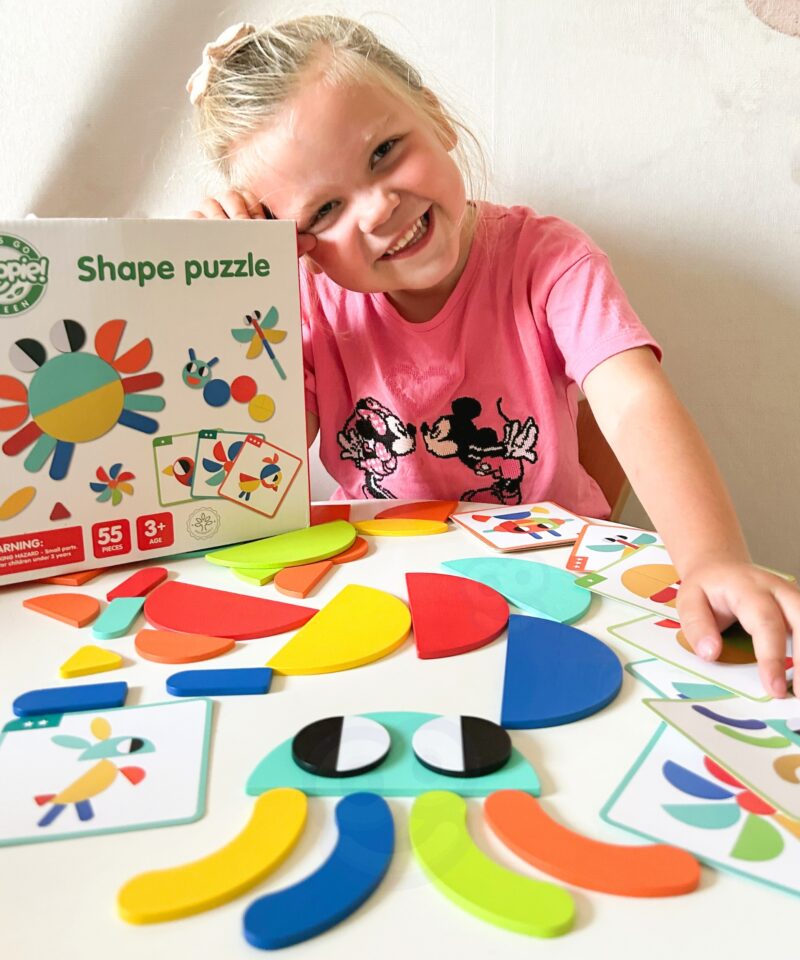 Montessori pusle, mis arendab loovust