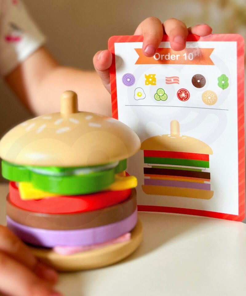 Puidust mängukomplekt arendab loovust