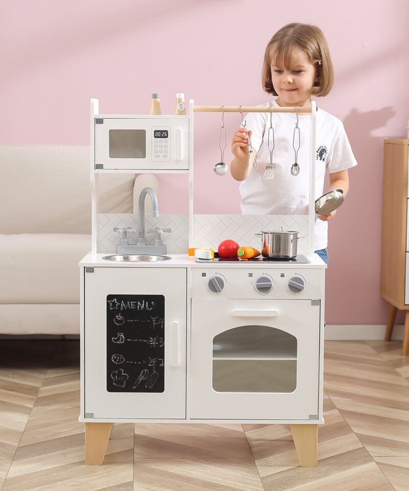 Kriiditahvliga lastemänguköök, retseptid ja mänguline õppimine