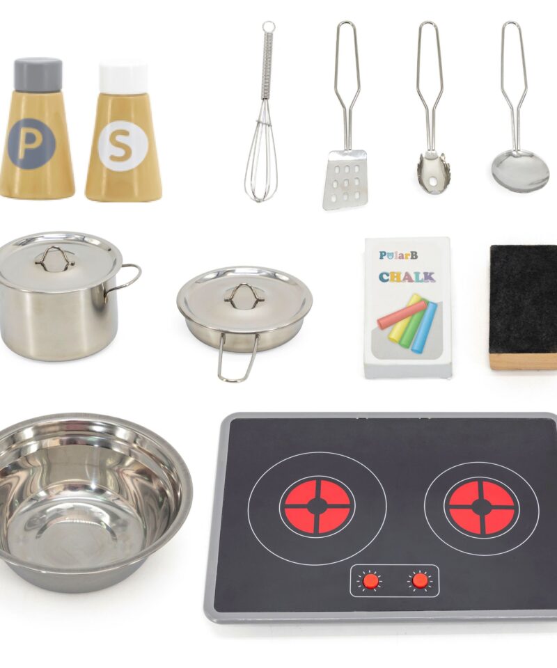 Kriiditahvliga lastemänguköök, retseptid ja mänguline õppimine