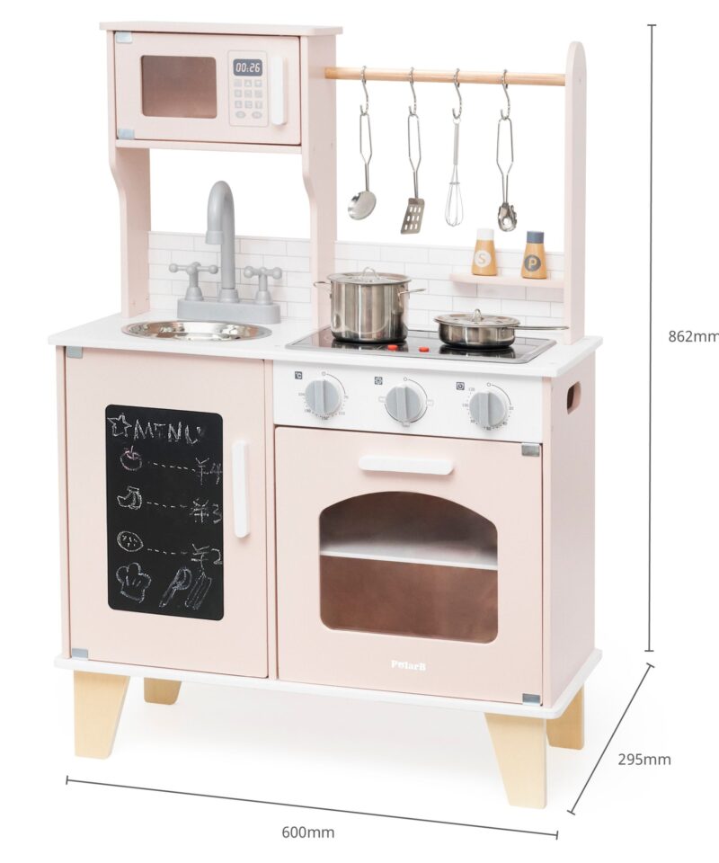 Kriiditahvliga lastemänguköök, retseptid ja mänguline õppimine