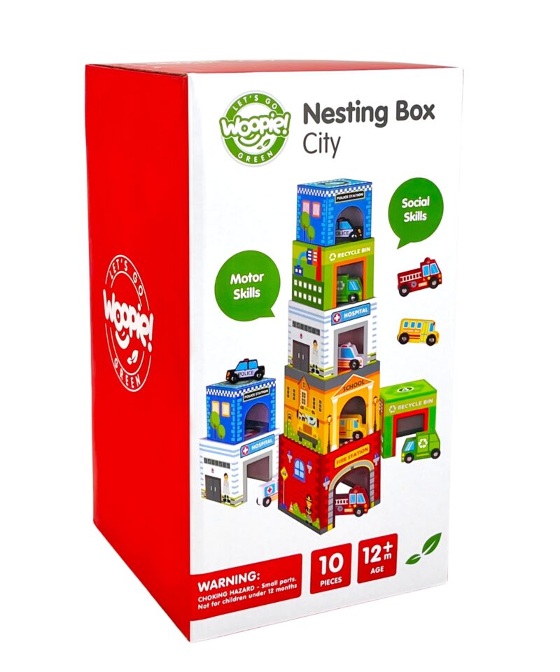 Turvalistest materjalidest arendav mänguasi alates 12 kuust