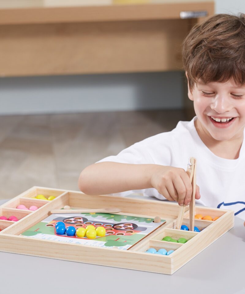 Lapse loovust arendav puidust värvimäng alates 3 eluaastast