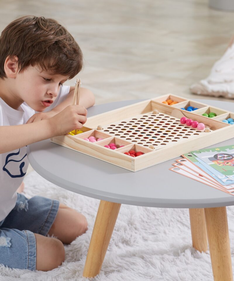 Keskendumist ja tähelepanu toetav montessori mänguasi lastele