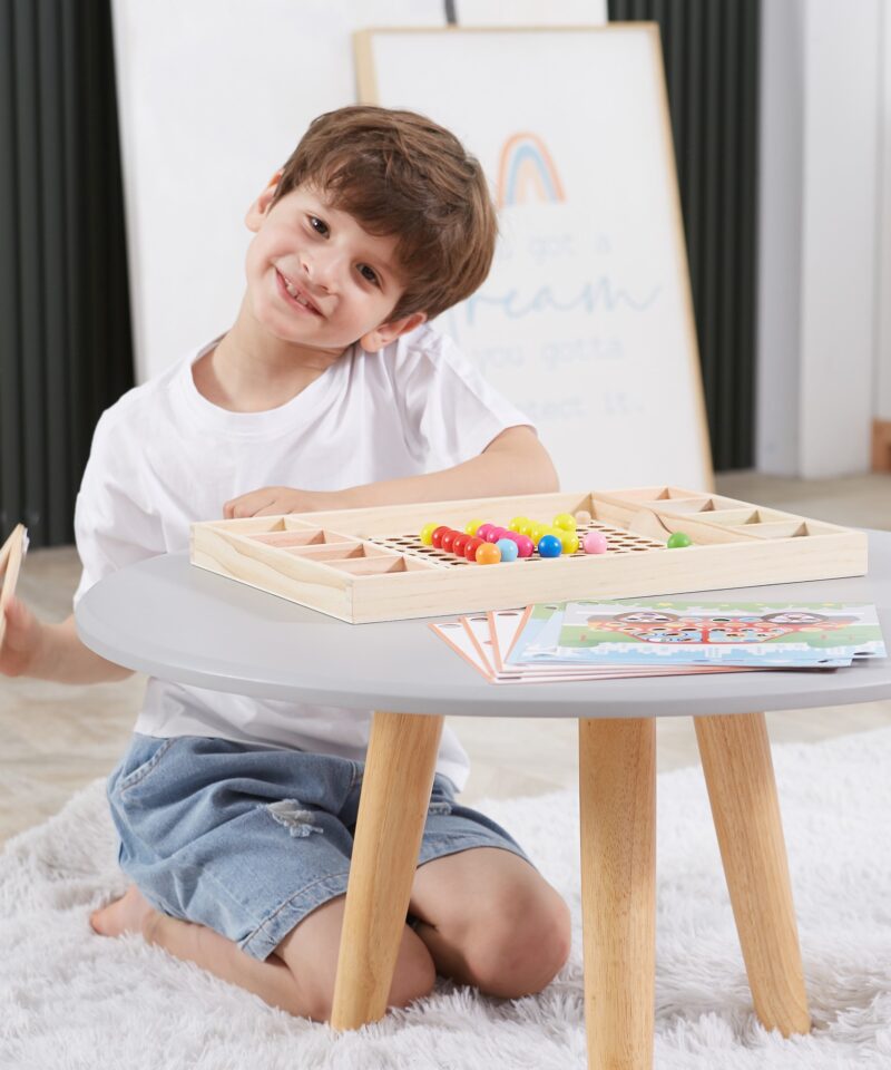 Keskendumist ja tähelepanu toetav montessori mänguasi lastele