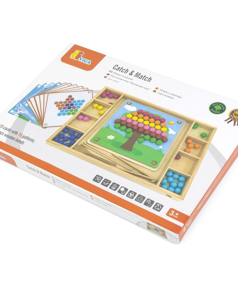 Keskendumist ja tähelepanu toetav montessori mänguasi lastele