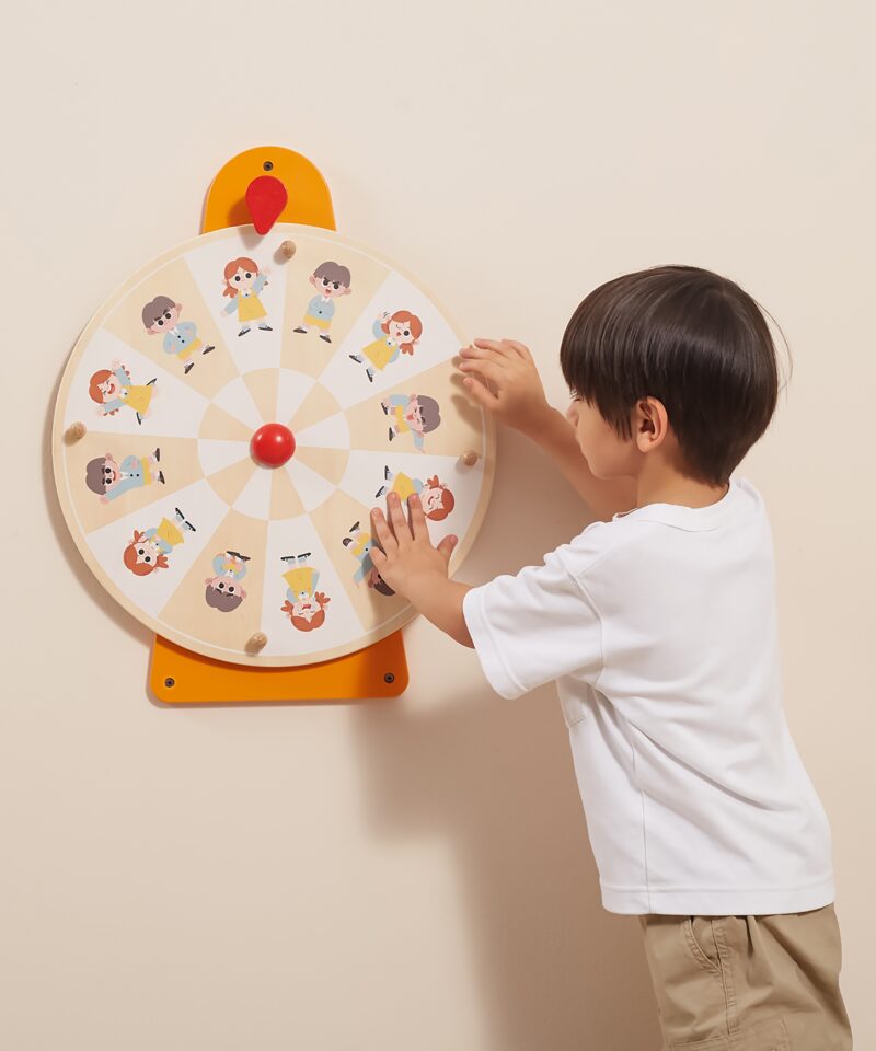 Mittetoksiliste värvidega kvaliteetne puidust õppevahend