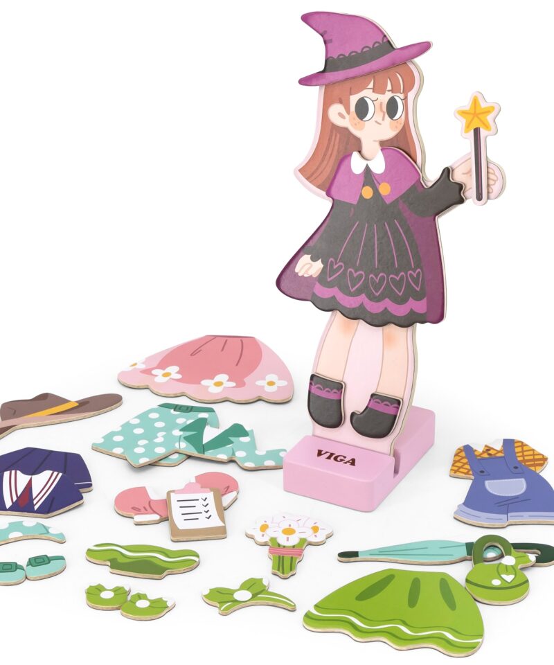 Hariv kingitus lapsele, magnetiline riietamismäng kodus