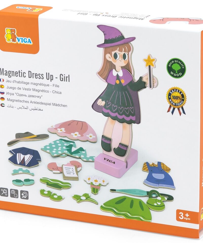 Hariv kingitus lapsele, magnetiline riietamismäng kodus