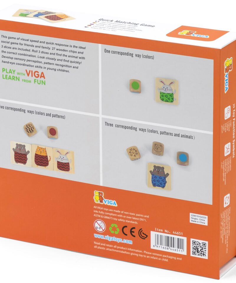 Vastupidav puidust seltskonnamäng lastele ja sõpradele