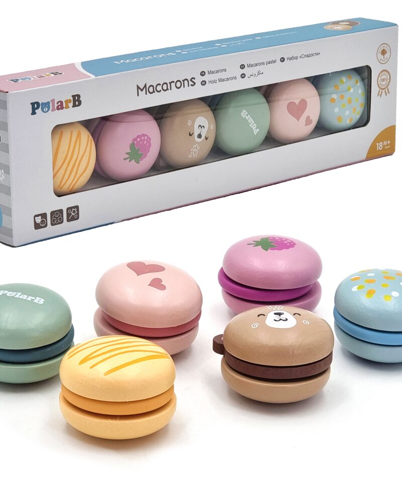 Värviliste Makroonide Mängukomplekt