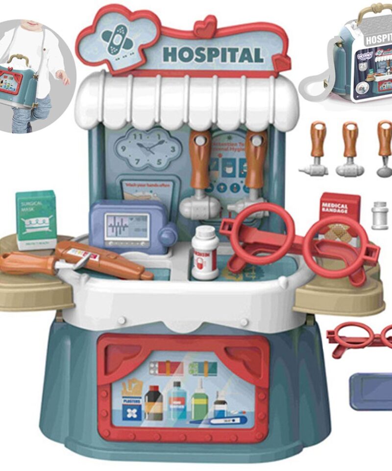 Laste Arstikomplekt 3in1 Kohver