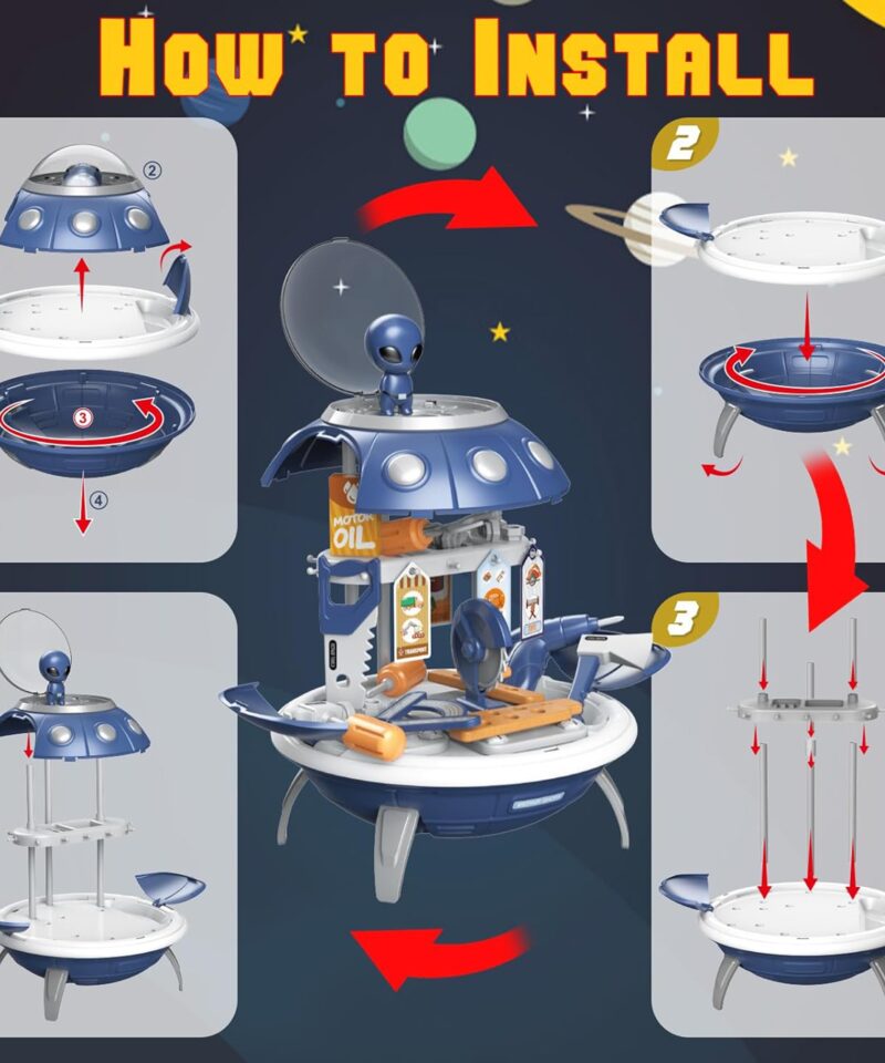 Kaasaskantav laste töötuba, ideaalne kingitus alates 3+