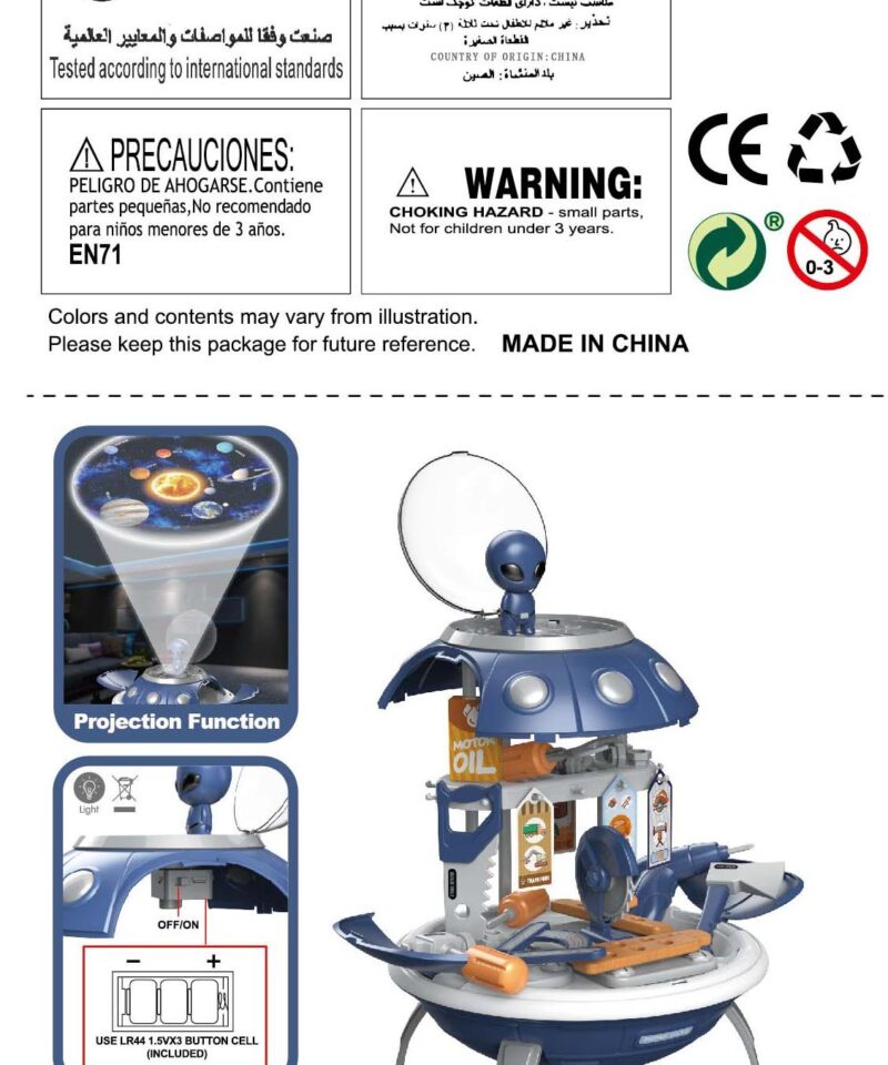 Kaasaskantav laste töötuba, ideaalne kingitus alates 3+