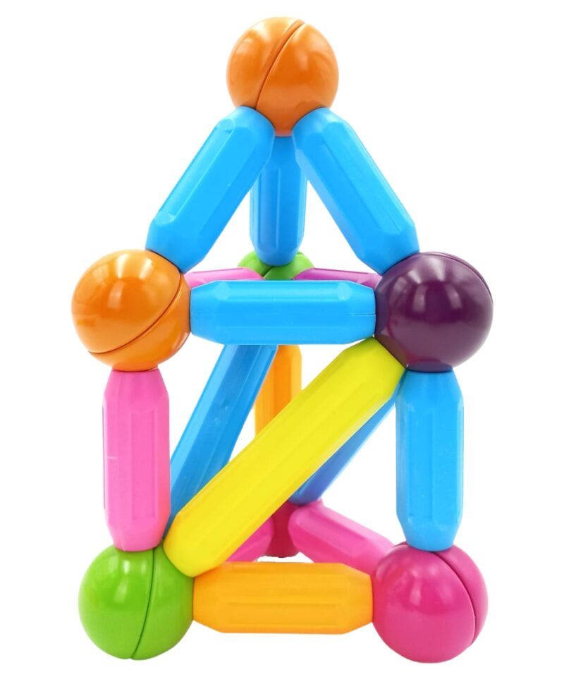 Magnetilised ehitusklotsid mugavas karbis kingituseks