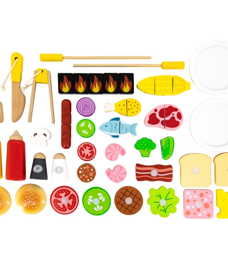 Liigutatav puidust grill ratastega, lihtne kaasa võtta