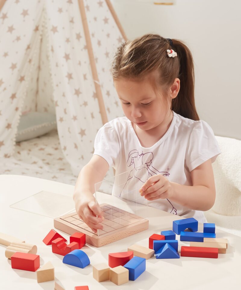 Puidust 3D klotsid ja akrüülpaneelid loovaks ehitamiseks