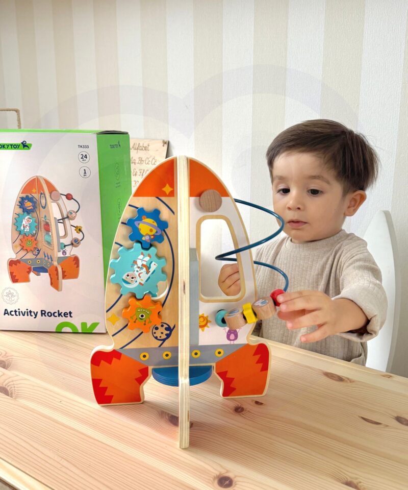 Keskkonnasõbralik puidust mänguasi