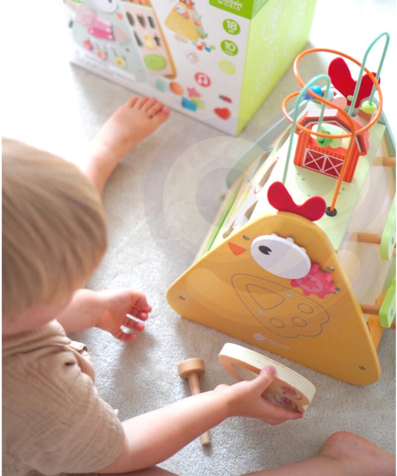 Mängukomplekt, mis toetab käelisi oskusi