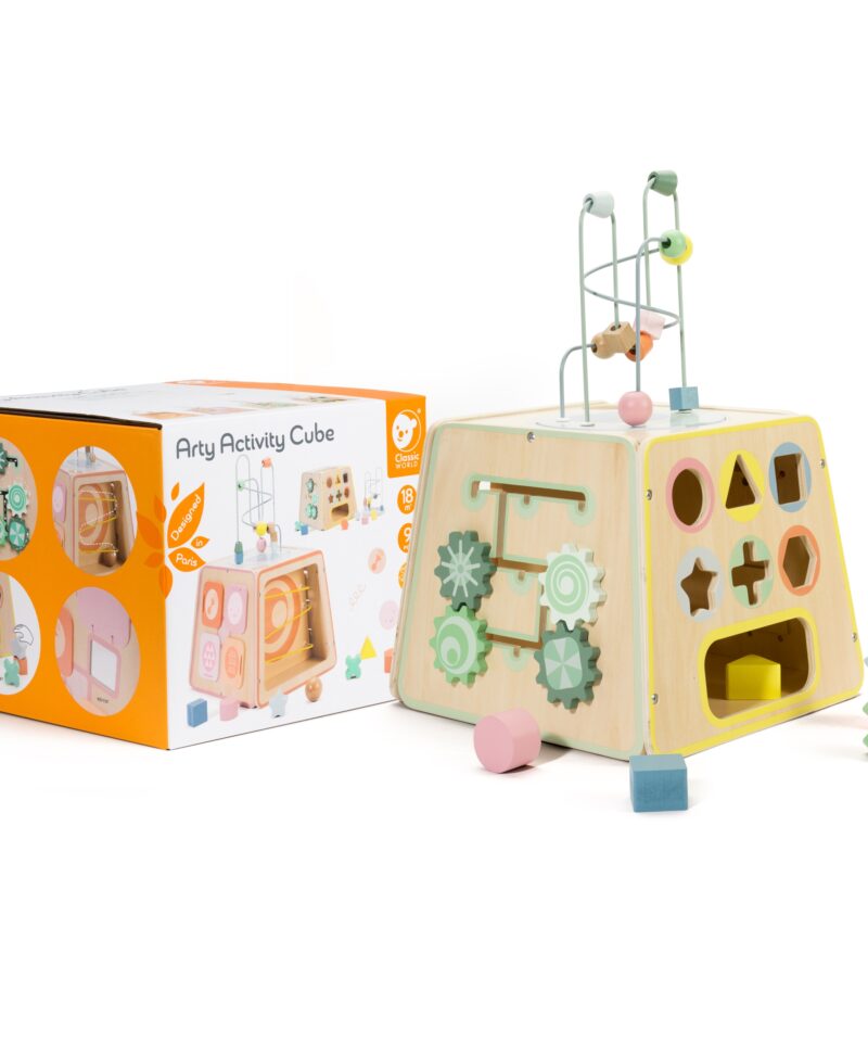 Puidust kast sensoorsete elamustega