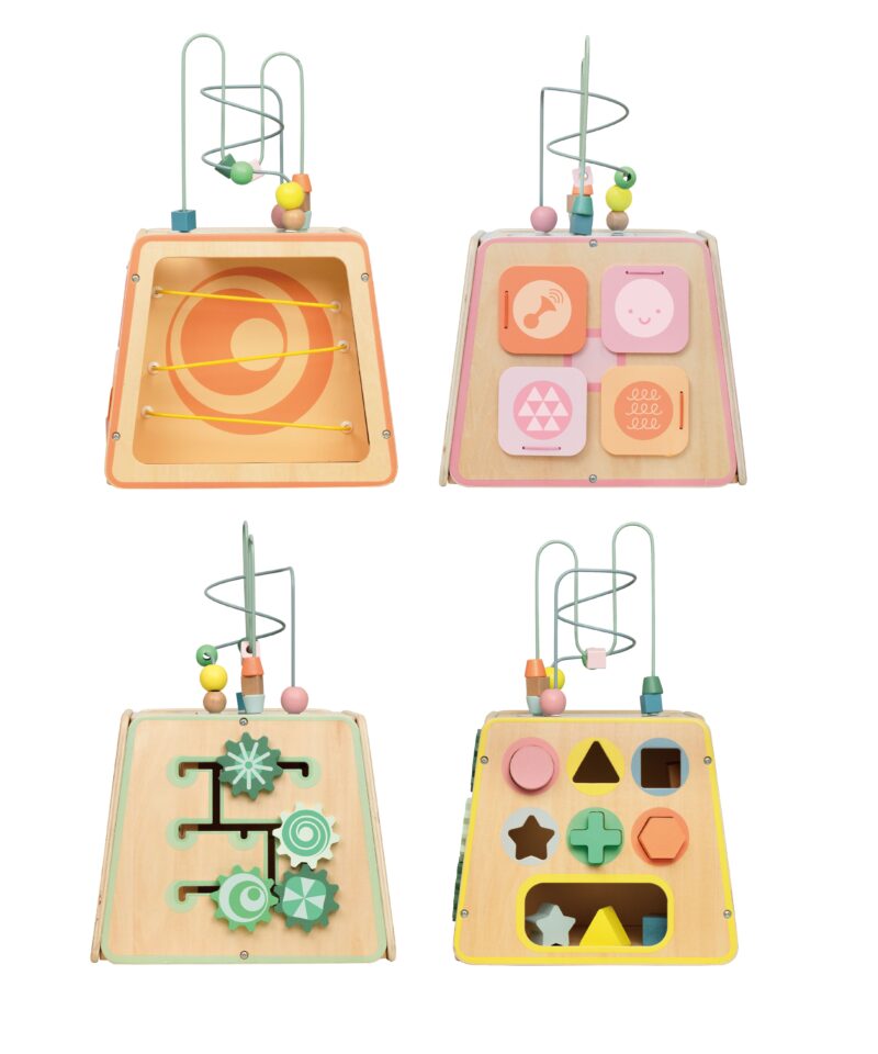 Puidust kast sensoorsete elamustega