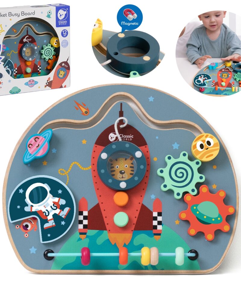 Mitmekülgne arendustahvel lastele mängimiseks