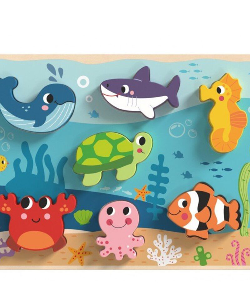 Arendav pusle veealuste loomadega