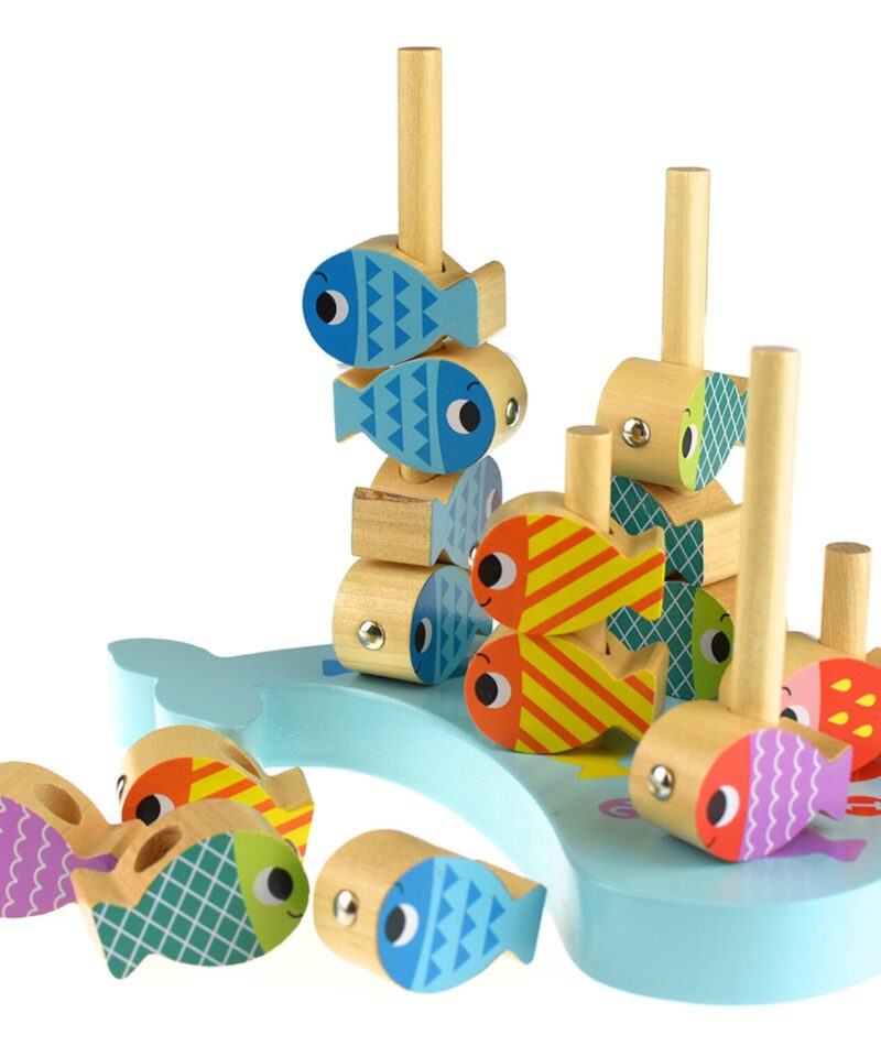 Kvaliteetne puidust mängukomplekt