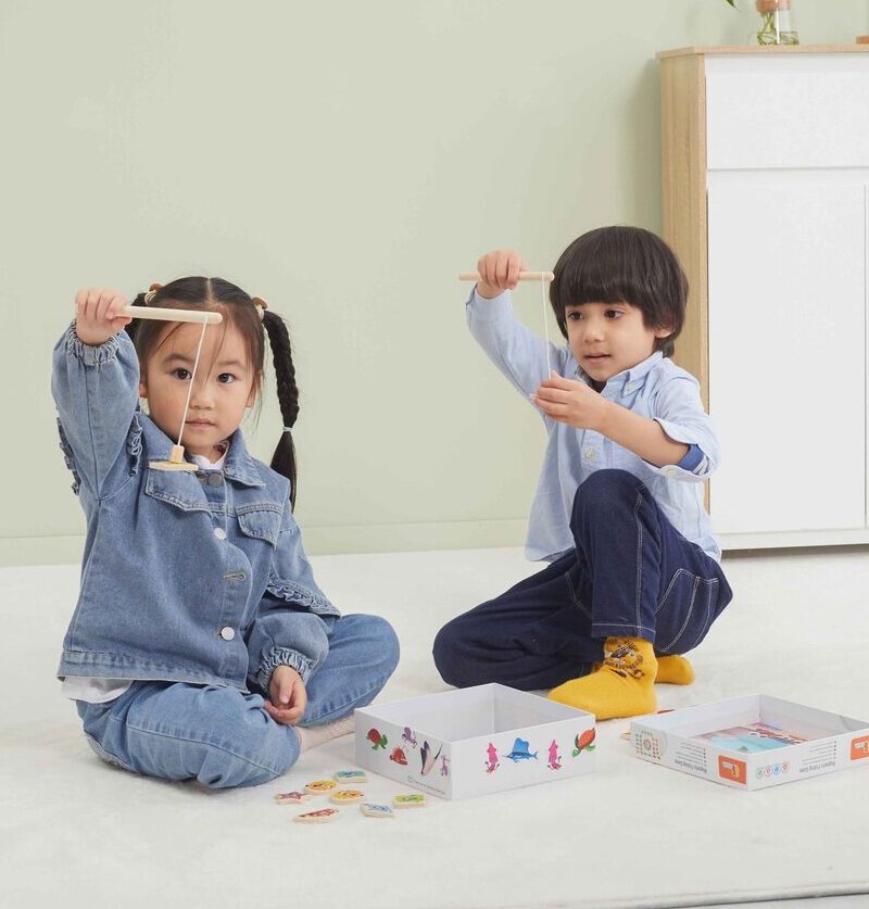 Värvilised kalad ja magnetilised õngeridvad