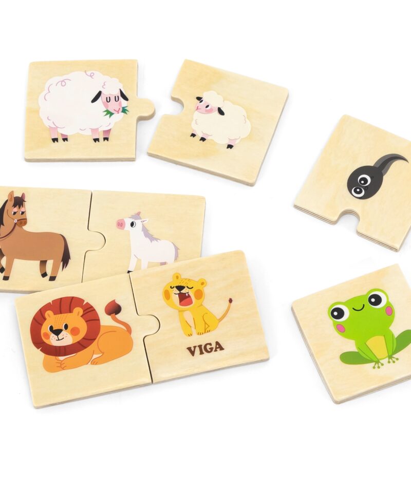 Arendav puidust puzzle mänguasi