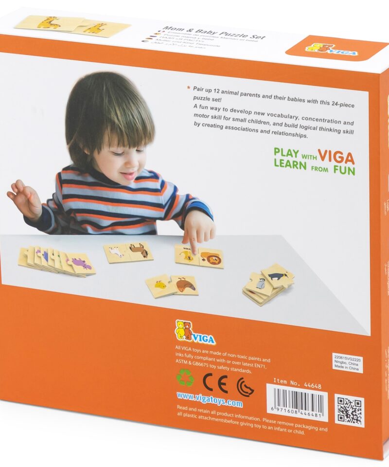 Loomavanemate ja poegade sobitamise mäng