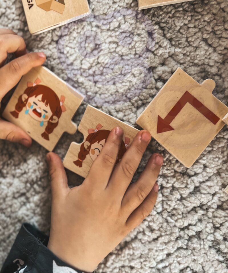 Ohutu ja vastupidav puidust mäng