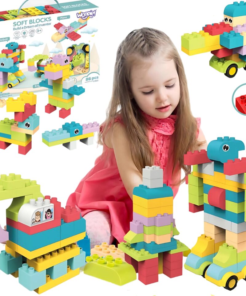 Suured ehitusklotsid lastele mängimiseks