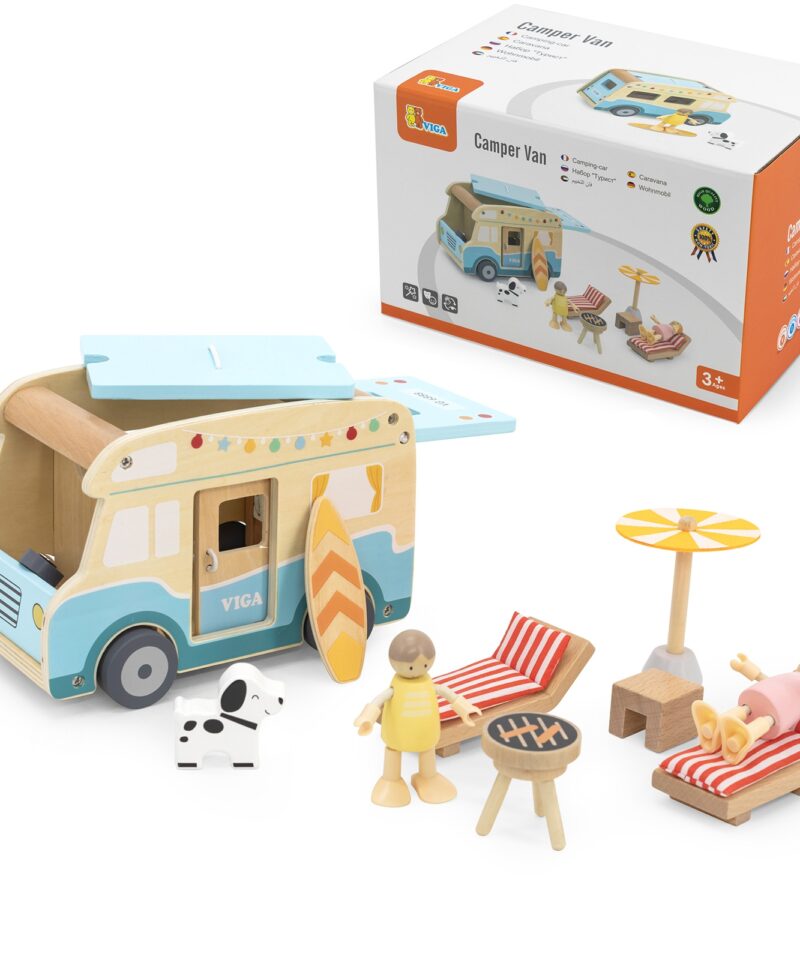 Puust Rannakamper mängukomplekt koos lisatarvikutega