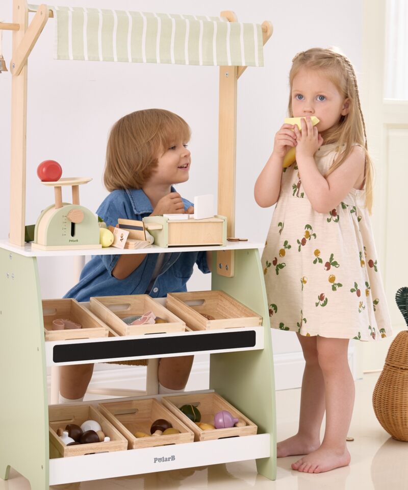 Kaasaegne ja turvaline puidust mänguturg